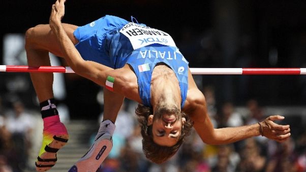 Atletica: show Tamberi, salta 2,32 Atletica: show Tamberi, salta 2,32