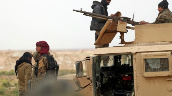 Syrie: l'EI terré dans des tunnels, la fin du "califat" approche Syrie: l'EI terré dans des tunnels, la fin du "califat" approche