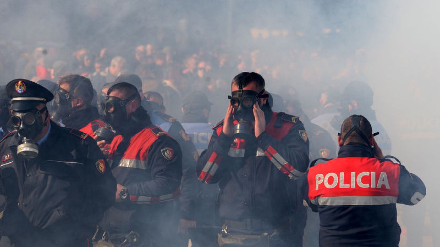 Albanian protesters attack PM's office to demand he quits
