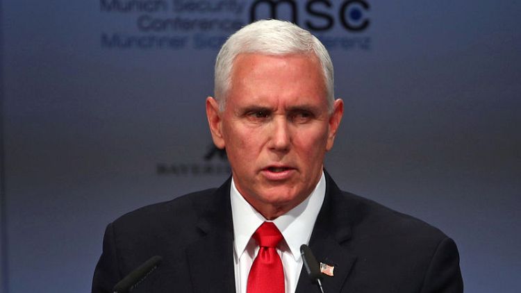 Pence says time has come for EU to withdraw from Iran nuclear deal