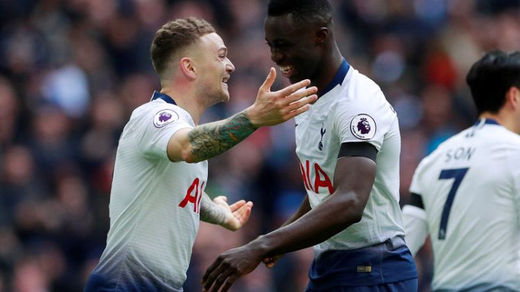 Soccer - Tottenham's fighting spirit delights Trippier