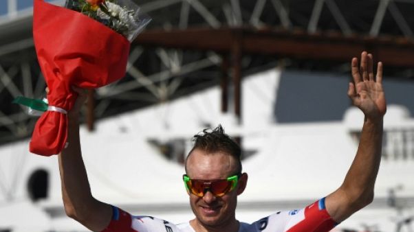 Tour d'Oman: Kristoff s'impose en habitué, Coquard et Bouhanni sur le podium Tour d'Oman: Kristoff s'impose en habitué, Coquard et Bouhanni sur le podium
