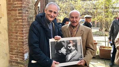 Zuppi e Bertinotti rileggono Guareschi Zuppi e Bertinotti rileggono Guareschi