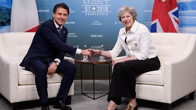 Brexit: telefonata tra Conte e May Brexit: telefonata tra Conte e May