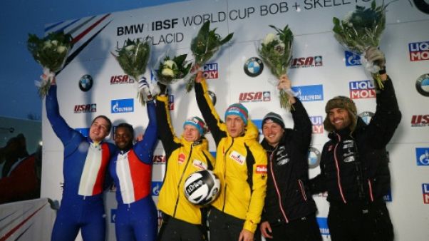 Bobsleigh: les Français Heinrich et Hauterville 2e de la Coupe du monde de Lake Placid Bobsleigh: les Français Heinrich et Hauterville 2e de la Coupe du monde de Lake Placid