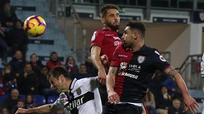 Calcio: Cagliari-Parma 2-1