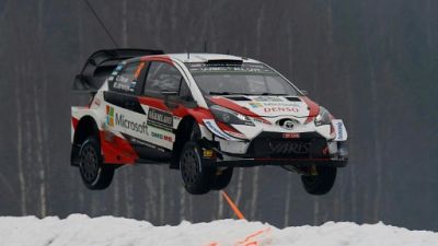 Rallye de Suède: Tänak en tête, Loeb 7e et Suninen abandonne