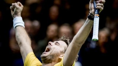 Tennis: Wawrinka rejoint Monfils en finale à Rotterdam