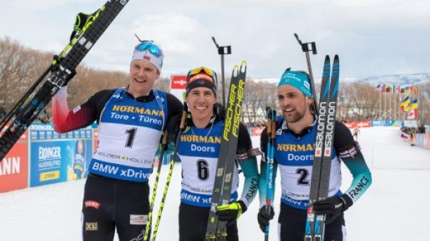 Biathlon: Fillon-Maillet et Desthieux font le plein de confiance à Soldier Hollow Biathlon: Fillon-Maillet et Desthieux font le plein de confiance à Soldier Hollow