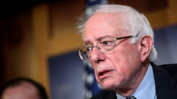 Le sénateur américain Bernie Sanders, le 13 décembre 2018 à Washington Le sénateur américain Bernie Sanders, le 13 décembre 2018 à Washington