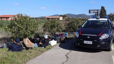Dodici migranti sbarcati in Sud Sardegna