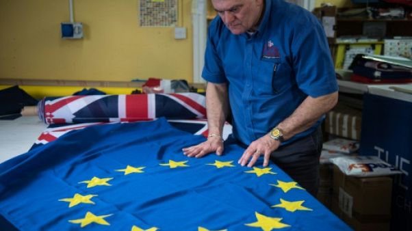 Au Royaume-Uni, la popularité en berne du drapeau européen Au Royaume-Uni, la popularité en berne du drapeau européen