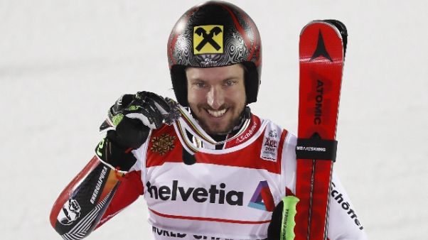 Mondiali sci: oro slalom a Hirscher Mondiali sci: oro slalom a Hirscher