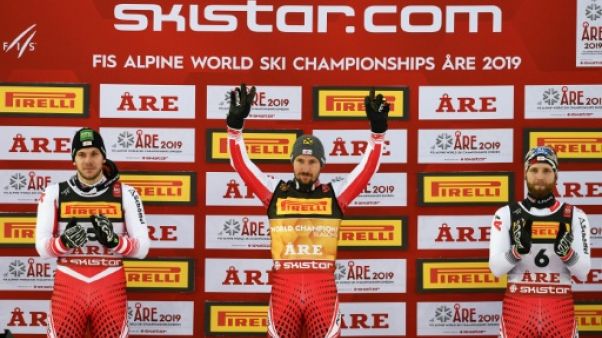 Mondiaux de ski: l'Autrichien Marcel Hirscher remporte son 3e titre mondial en slalom Mondiaux de ski: l'Autrichien Marcel Hirscher remporte son 3e titre mondial en slalom