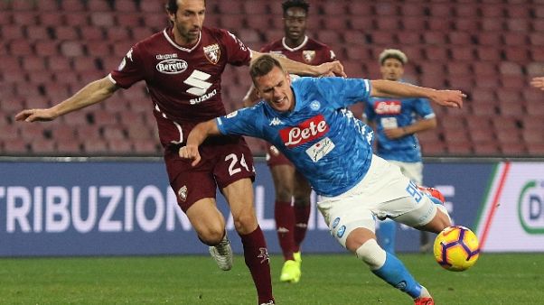 Serie A: Napoli-Torino 0-0 Serie A: Napoli-Torino 0-0