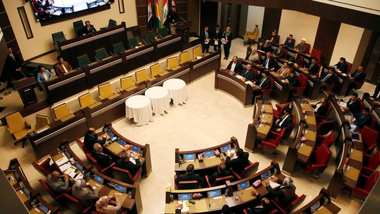Iraq's Kurdish regional parliament elects interim speaker amid boycott
