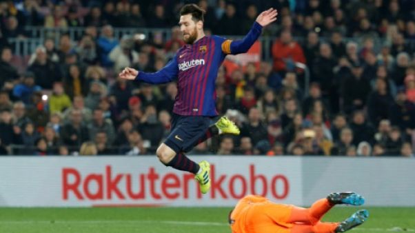 Ligue des champions: Lyon en quête d'un nouvel exploit européen contre le Barça de Messi Ligue des champions: Lyon en quête d'un nouvel exploit européen contre le Barça de Messi