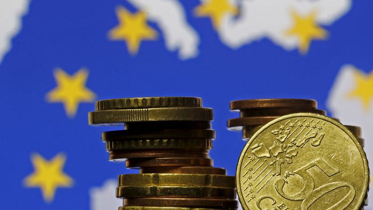 Euro zone current account surplus shrinks to two-year low
