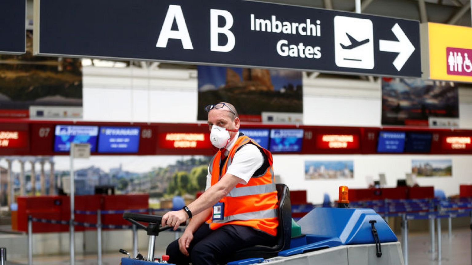 Rome's Ciampino airport partially re-opens after fire alert