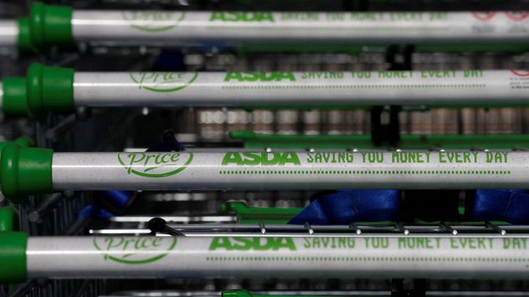 Asda reports slowdown in rate of quarterly sales growth