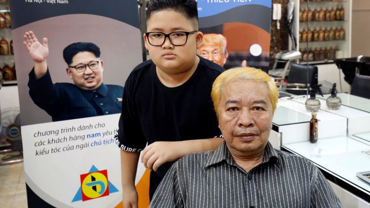 Hair Force Un: Vietnamese barber marks summit with free Trump-Kim haircuts