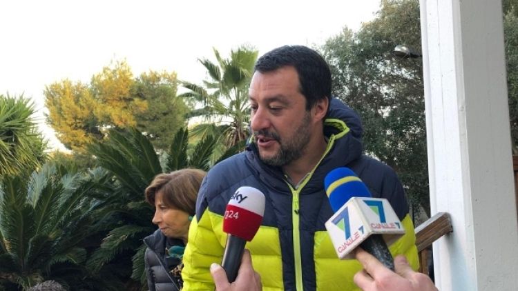 Salvini a Bari visita bene confiscato