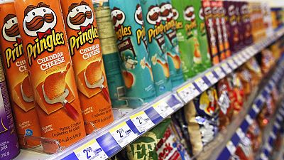 Kellogg stocks up on Pringles, cereals for fear of 'hard Brexit'
