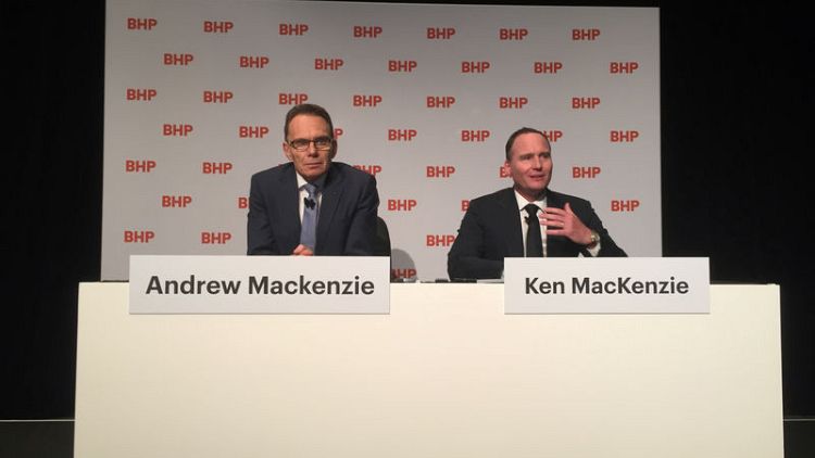 BHP CEO staying around to deal with tailings and transformation