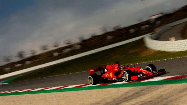 F1: Ferrari di Leclerc vola a Montmelo F1: Ferrari di Leclerc vola a Montmelo