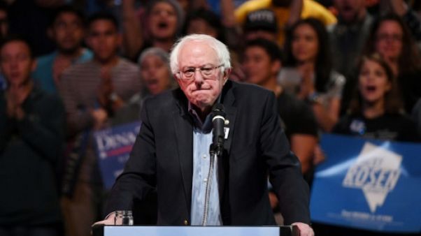 Bernie Sanders à Las Vegas le 25 octobre 2018 Bernie Sanders à Las Vegas le 25 octobre 2018