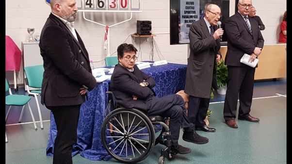 In ospedale di Verdi centro paralimpico In ospedale di Verdi centro paralimpico