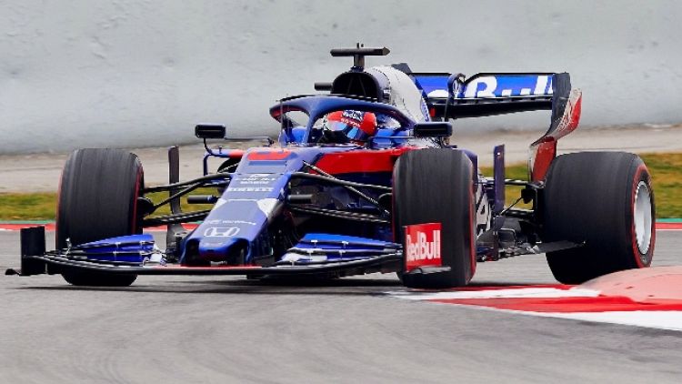 F1: test Montmelò, Kvyat miglior tempo