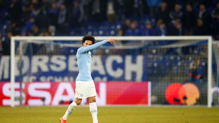 Sane feels for Schalke after Man City's comeback win
