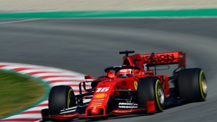 F1: Ferrari sort devant de la première session d'essais hivernaux
