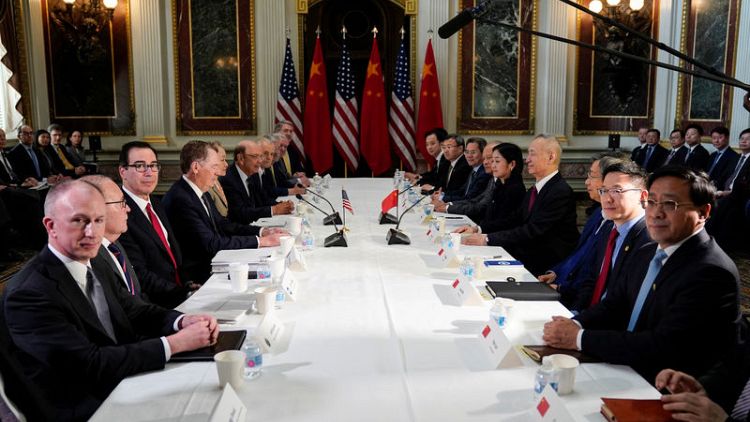 U.S., China haggle over toughest issues in trade war talks