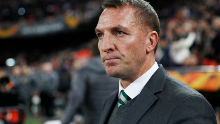 Rodgers criticises referee after Celtic crash out of Europe