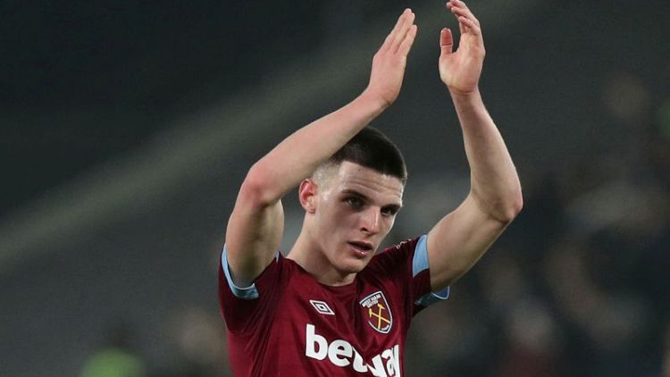 West Ham's Rice ready to play for England, says Pellegrini