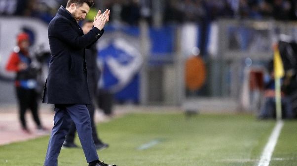 Roma: Di Francesco, niente figuracce Roma: Di Francesco, niente figuracce