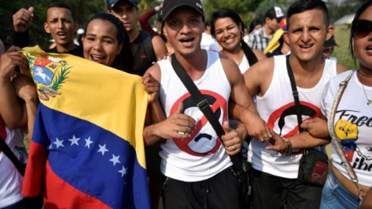 Colombie: des milliers de spectateurs affluent au concert pro-Guaido