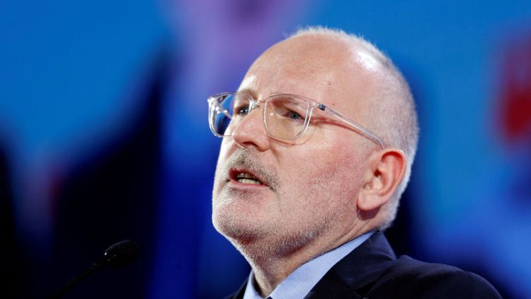 European Commission's Timmermans meets hostile reception in Hungary - report