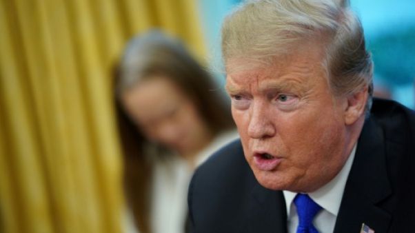 Le président américain Donald Trump à la Maison Blanche, le 22 février 2019 Le président américain Donald Trump à la Maison Blanche, le 22 février 2019