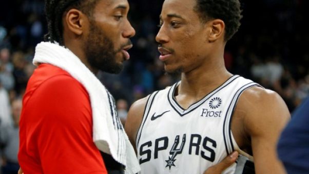 NBA: DeRozan fêté à Toronto, mais Leonard gagne son duel face aux Spurs NBA: DeRozan fêté à Toronto, mais Leonard gagne son duel face aux Spurs