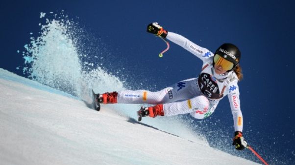 Ski alpin: l'Italienne Sofia Goggia remporte la descente de Crans-Montana Ski alpin: l'Italienne Sofia Goggia remporte la descente de Crans-Montana