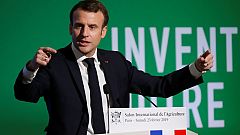 EU farming 'under threat' and needs big budget, says Macron