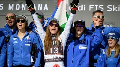 Ski alpin: au mileu d'un imbroglio technique, revoilà Sofia Goggia!