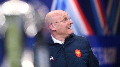 France-Ecosse: Bernard Laporte hué au Stade de France