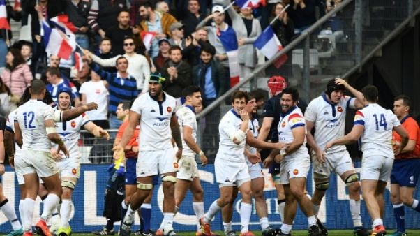 Six Nations: la France se reprend en battant l'Ecosse 27-10 Six Nations: la France se reprend en battant l'Ecosse 27-10