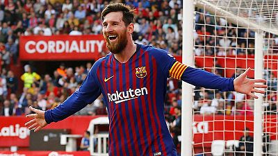 Messi hits half century of hat-tricks to down Sevilla