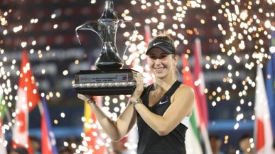 La Suissesse Belinda Bencic remporte le tournoi de Dubaï le 23 février 2019