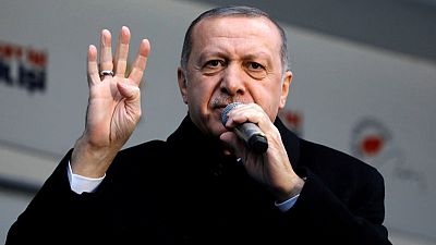 Erdogan says safe zone on Syria border must be under Turkey's control